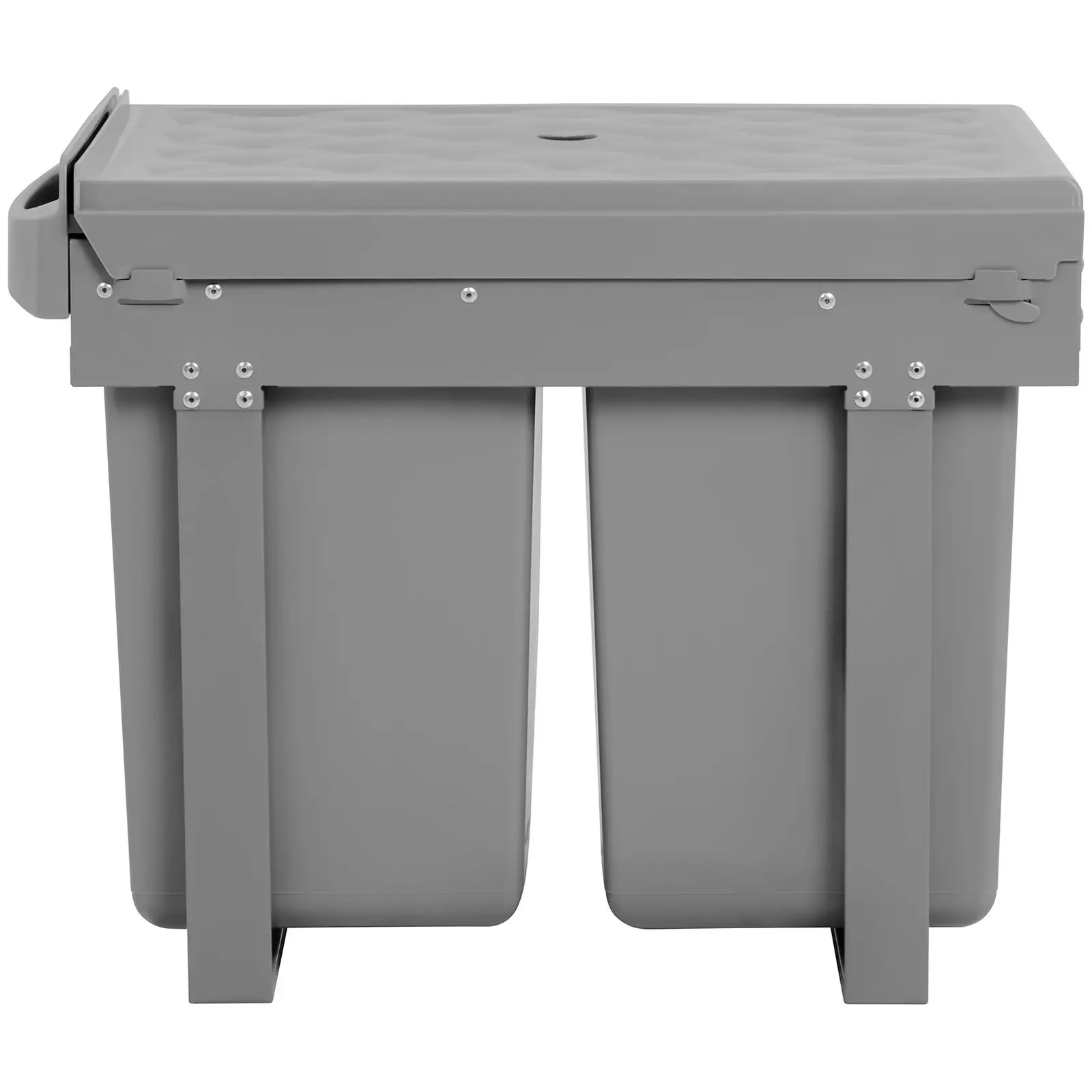 Poubelle encastrable double - 2 x 20 l (Dimensions (LxlxH): 51 x 34 x 41.5 cm)