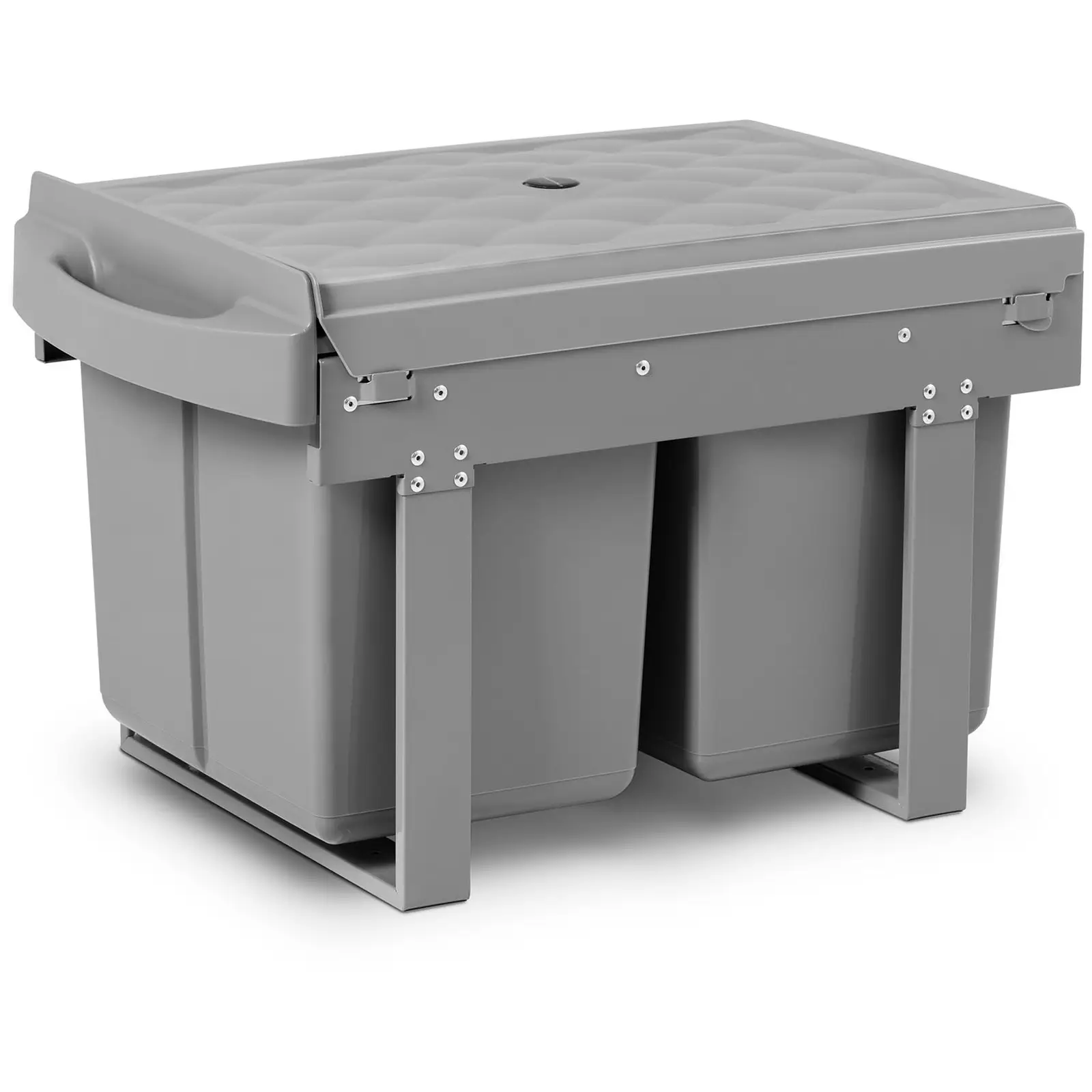Cubo de basura integrado doble - 2 x 15 L