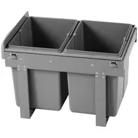 Dual Built-in Trash Can - 2 x 15 L