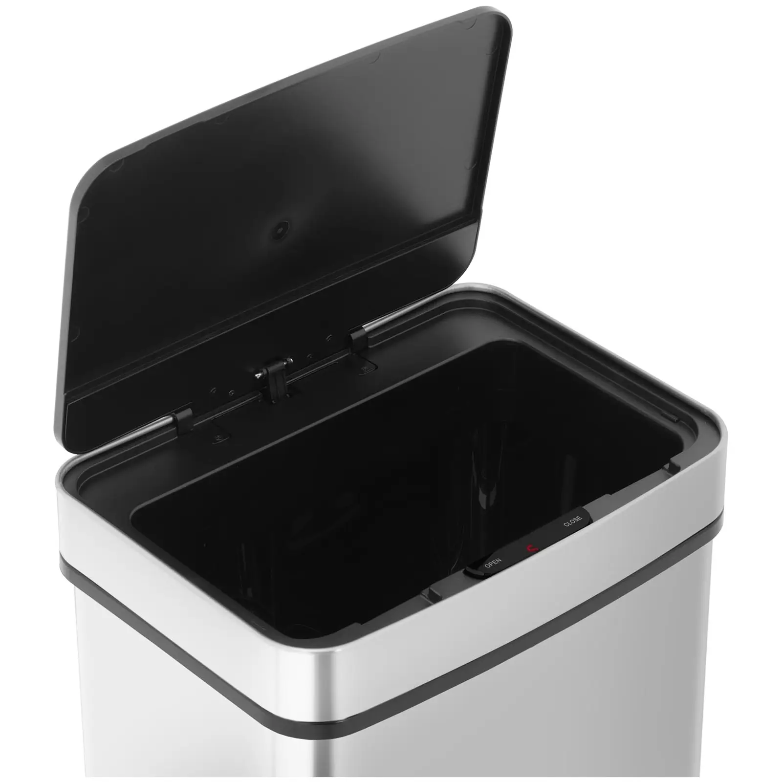 Cubo de basura con sensor - 50 L - rectangular - diseño compacto