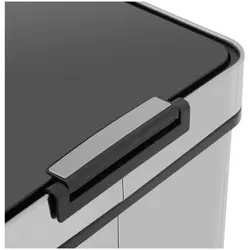 Sensor prullenbak - 50 L - rechthoekig - compact ontwerp