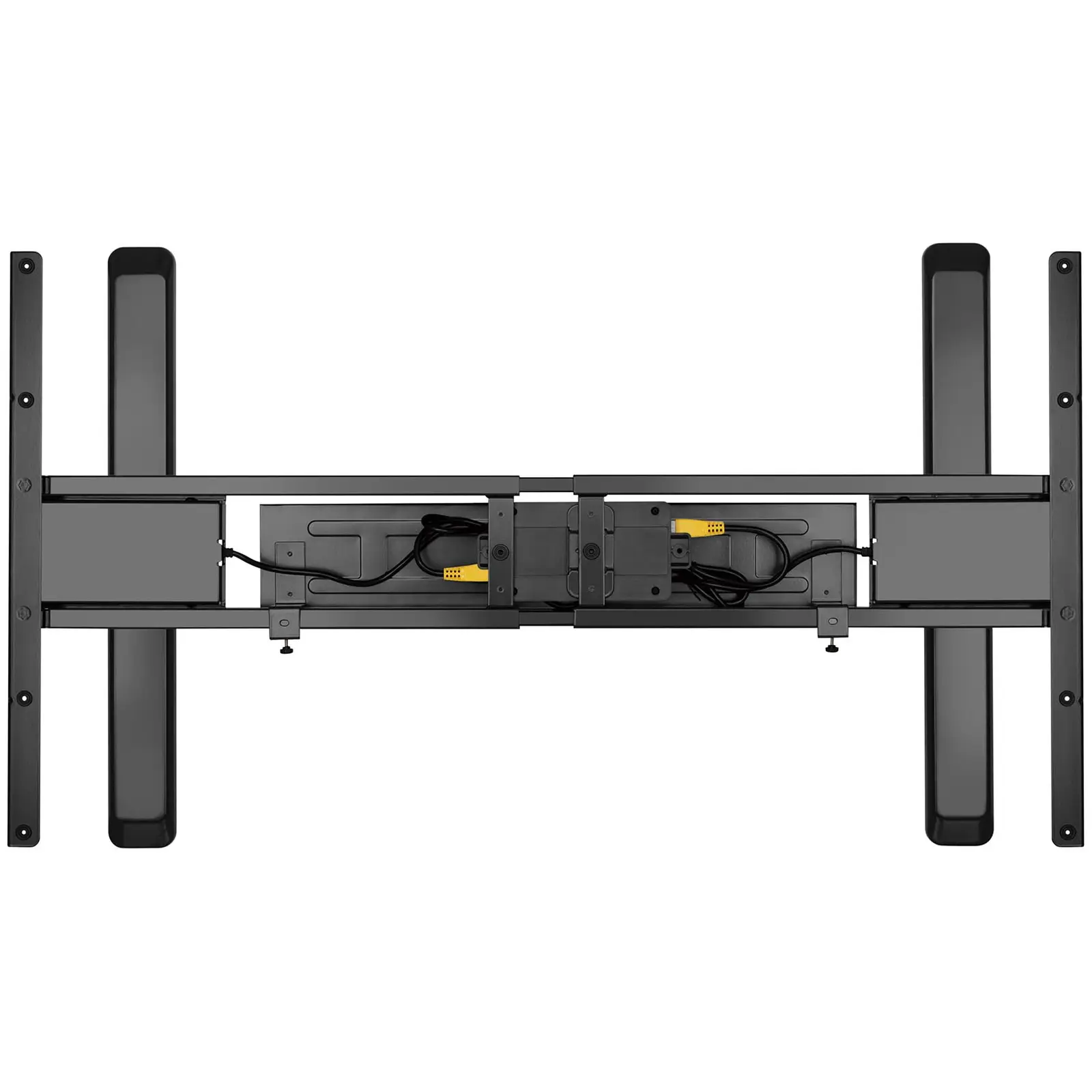 Stelaż pod biurko - 200 W - 125 kg - czarny