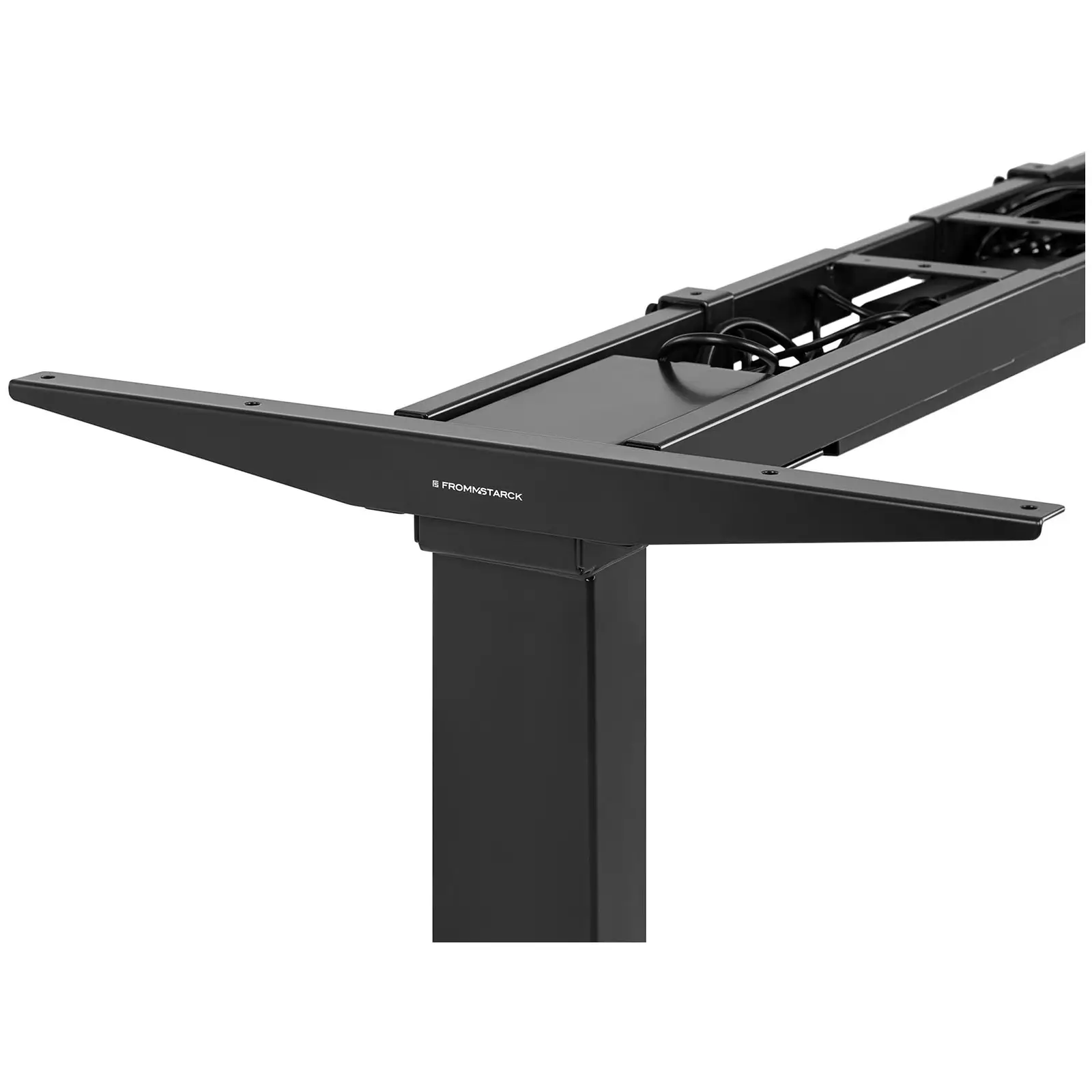 Bastidor para mesa con ajuste de altura - 200 W- 125 kg - negro