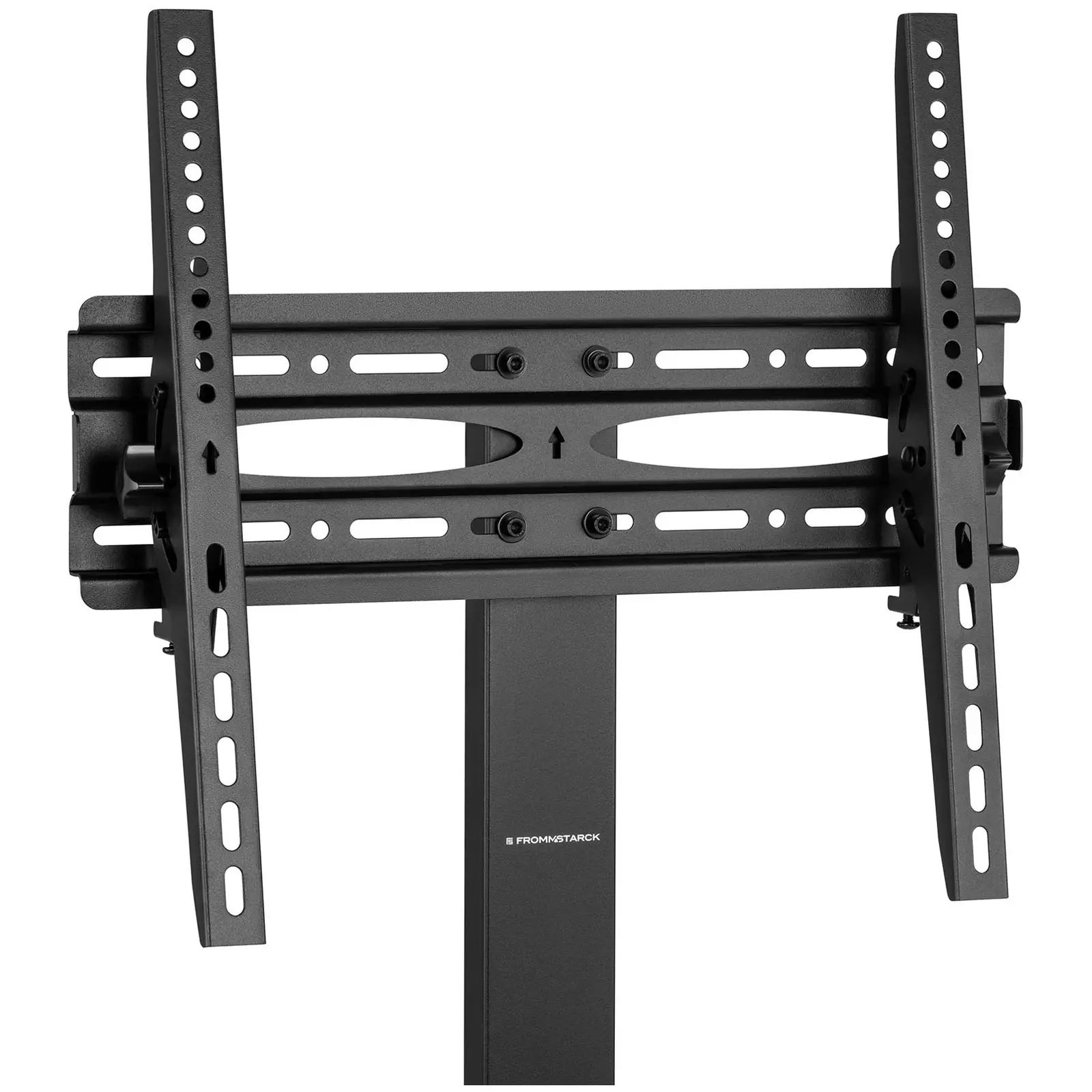 Televizní vozík - Max. 55" - výkyvný a otočný - výškově nastavitelný - 35 kg (Barva: Černá)