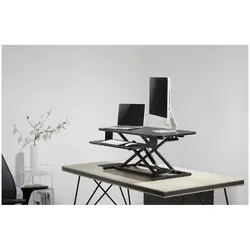 Elevador de escritorio - trabajo de pie y sentado - regulable en altura 115 - 500 mm