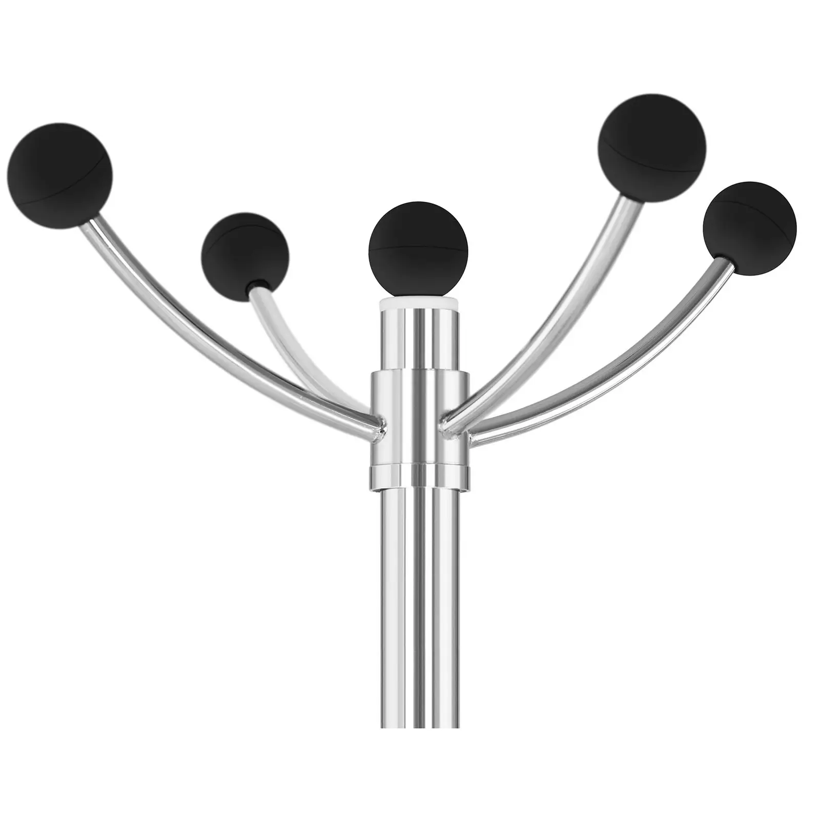 Coat Stand - 8 pegs - chrome-plated - umbrella stand
