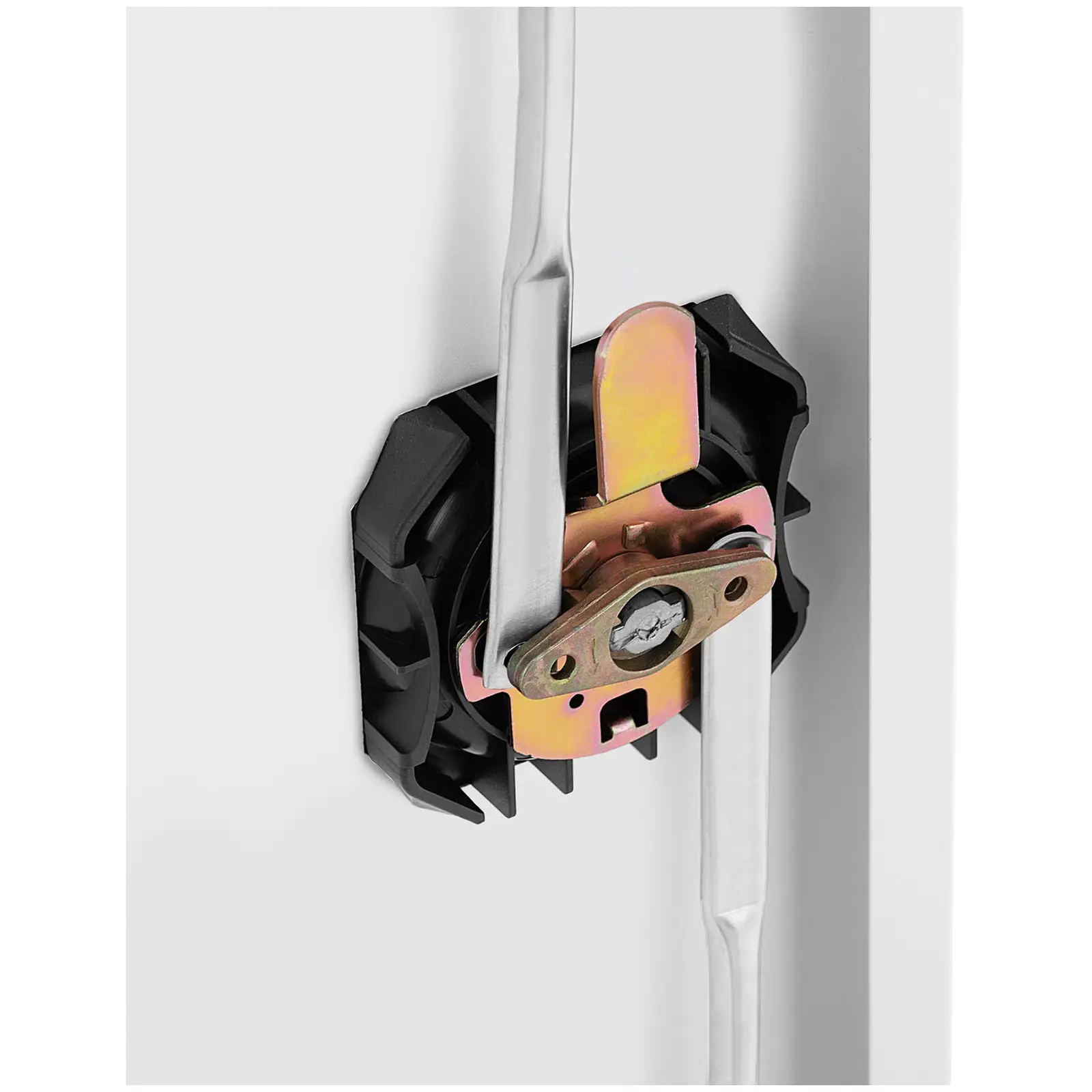 Kovová skříň - 102 cm - 2 police - bílá (Počet klíčů: 2 Pc)