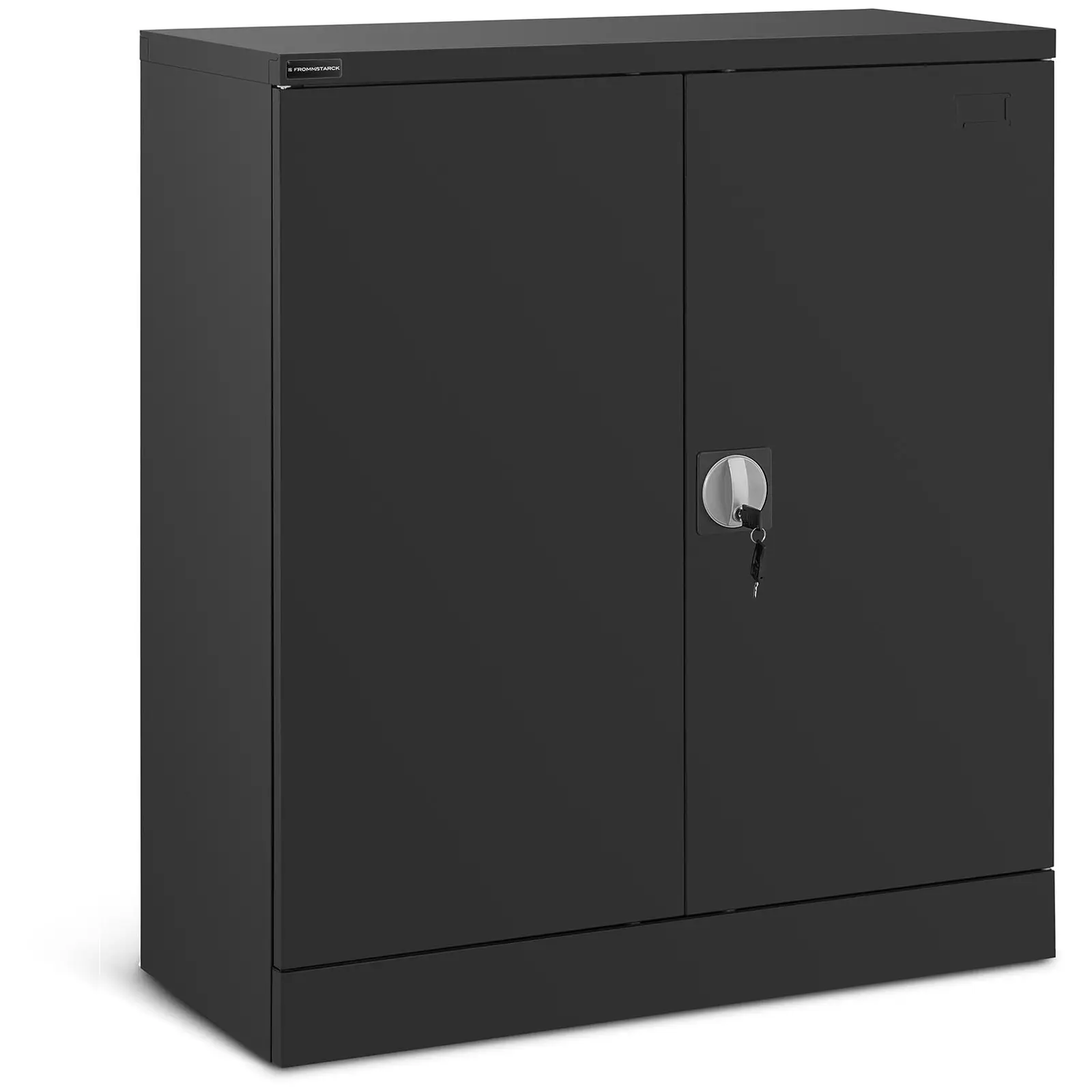 Armoire métallique - 102 cm - 2 étagères - Anthracite