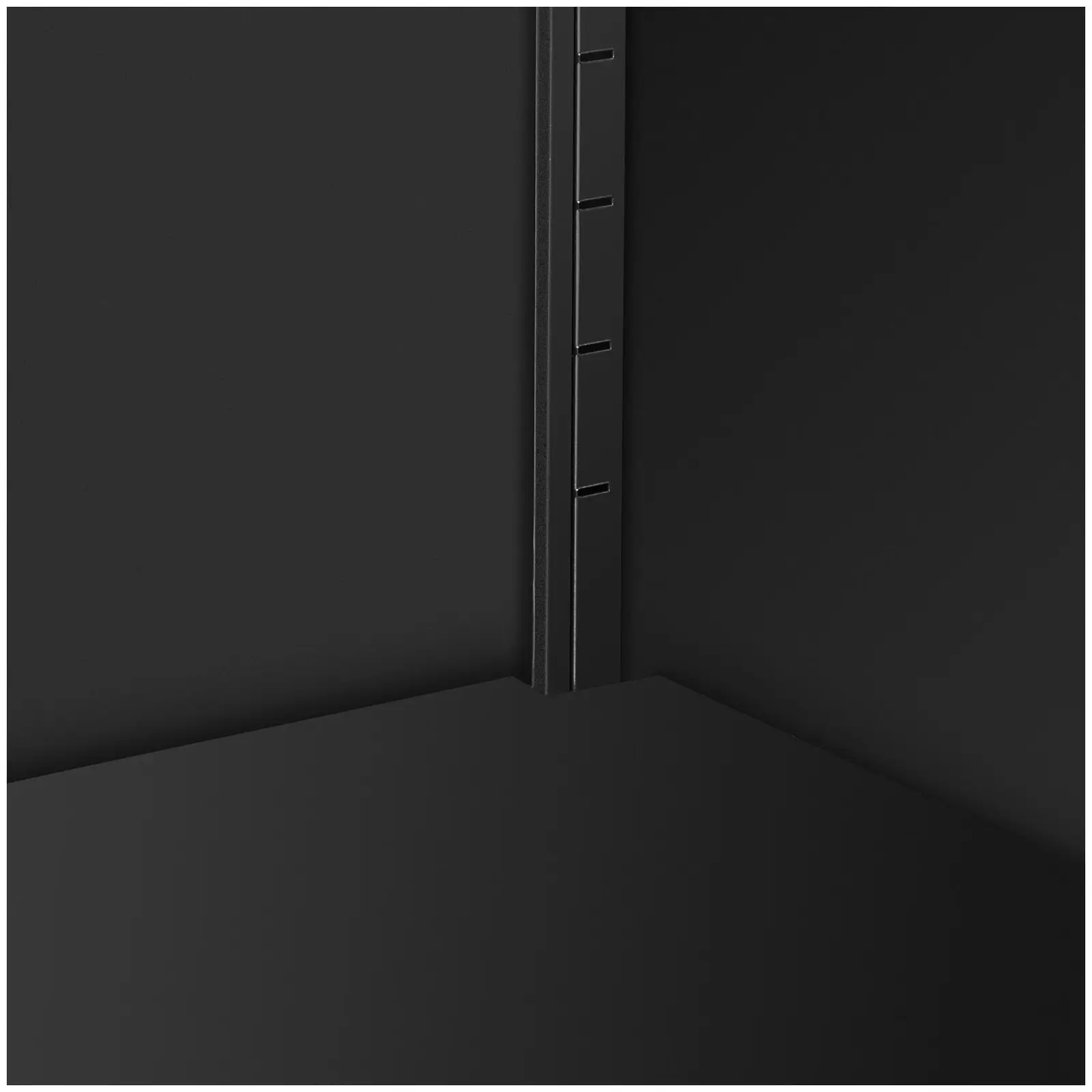 Armoire métallique - 102 cm - 2 étagères - Anthracite