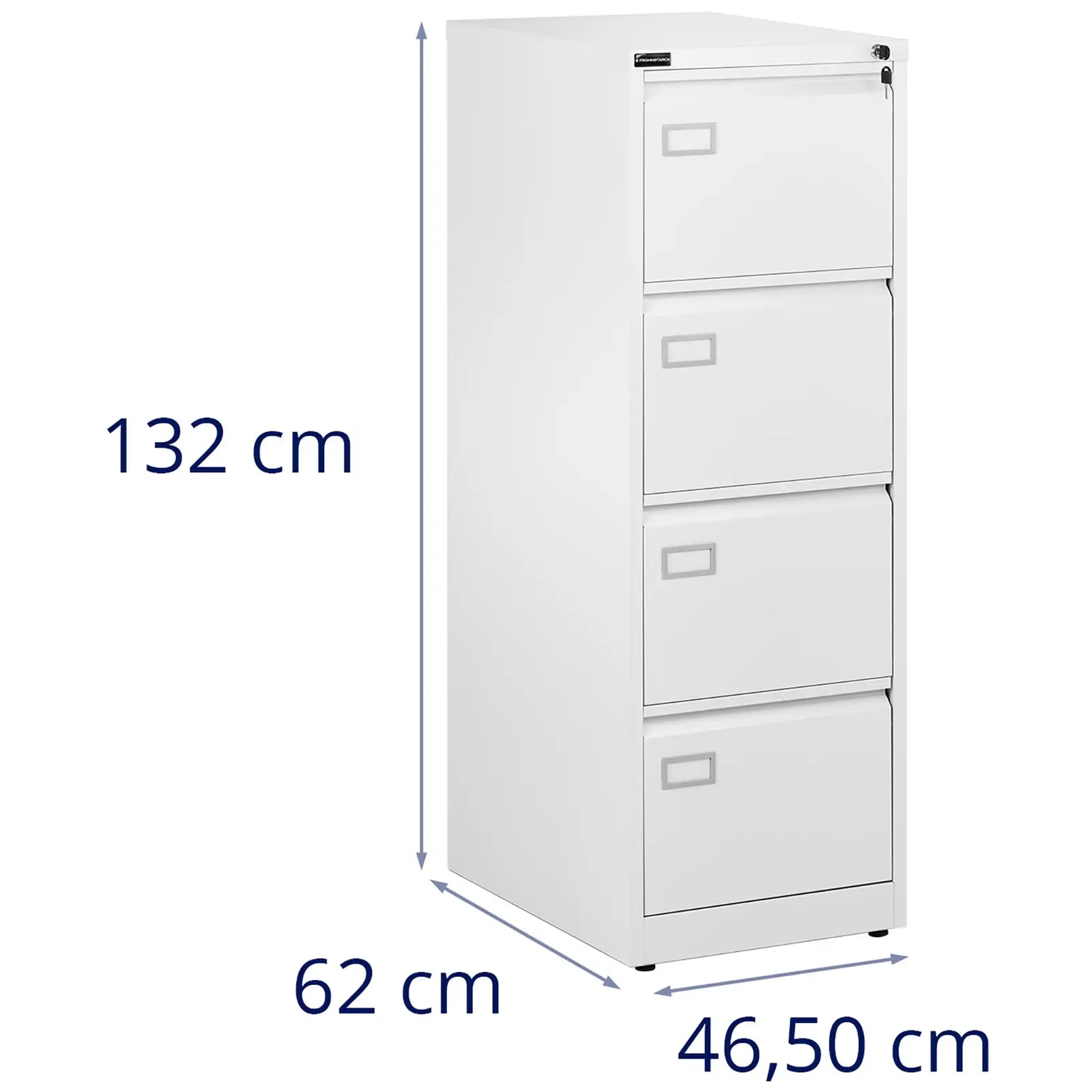 Irattartó szekrény - 4 fiók - 120 kg