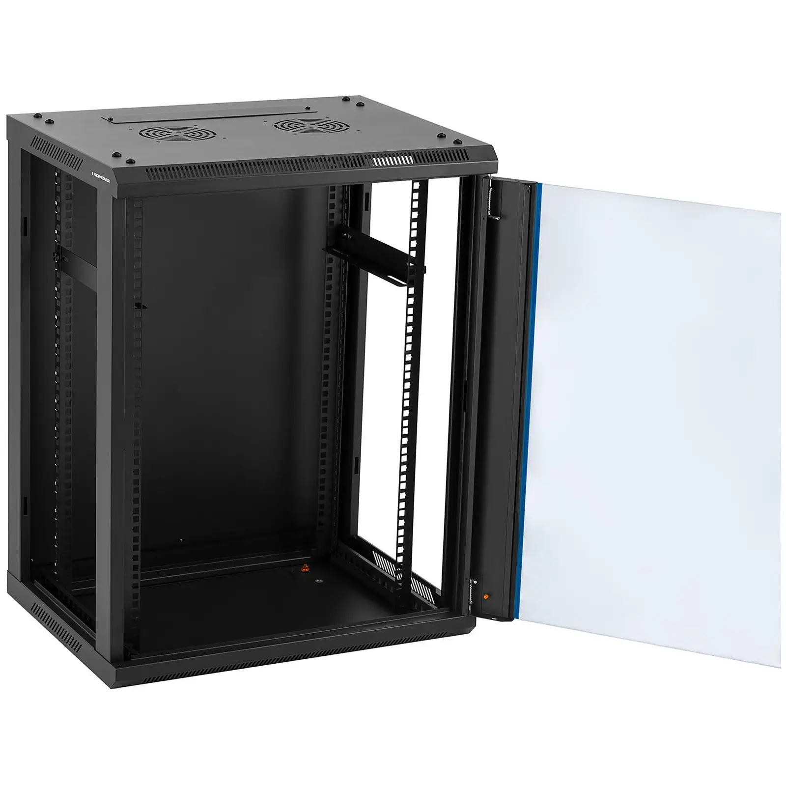 Server Rack - 19 inches - 15 U - lockable - up to 60 kg - Black