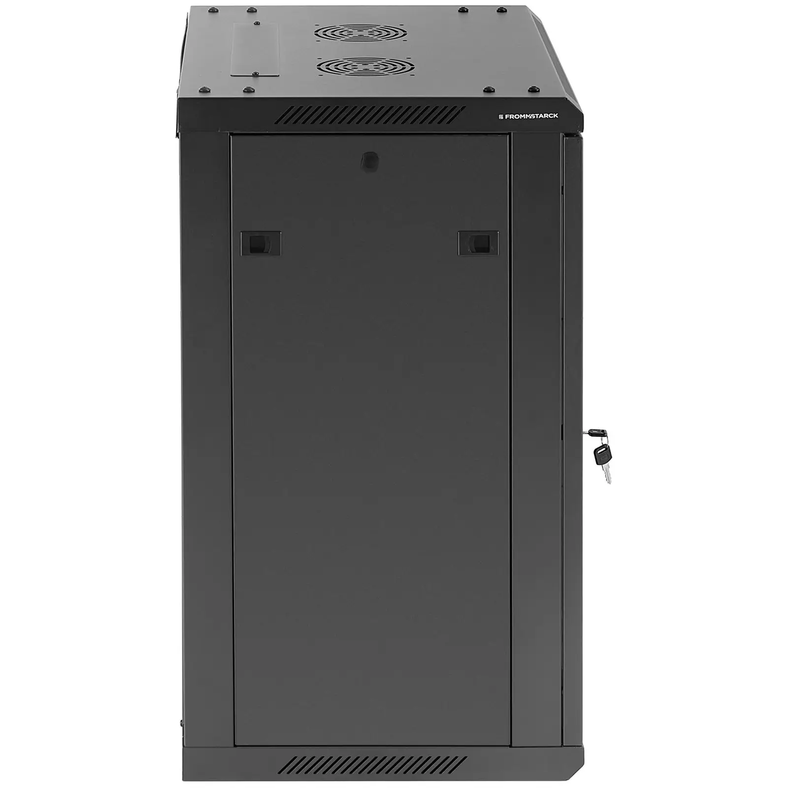 Baie serveur - 19 pouces - 15U - Verrouillable - 60 kg max. - Noir (Hauteur du rack: 15U)