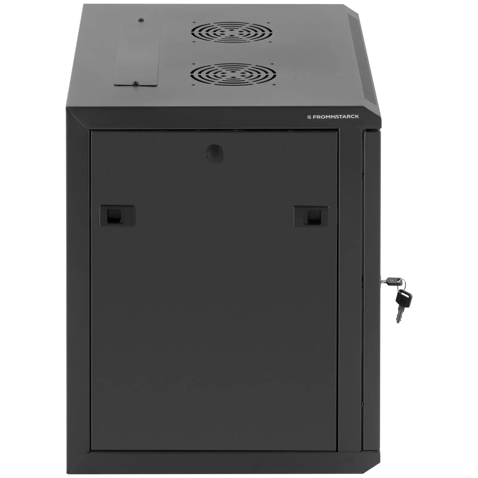 Rack pentru servere - 19 inci - 9 U - cu încuietoare - până la 60 kg - negru