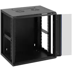 Server Rack - 19 inches - 12 U - lockable - up to 60 kg - Black