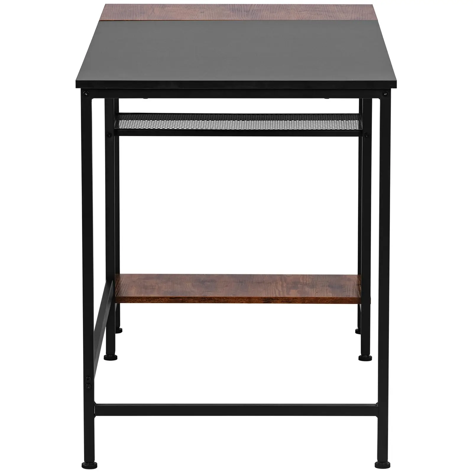 Skrivebord med hylder - 120 x 60 cm - 50 kg