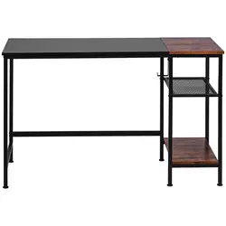 Skrivebord - 120 x 60 cm - 50 - med hyller