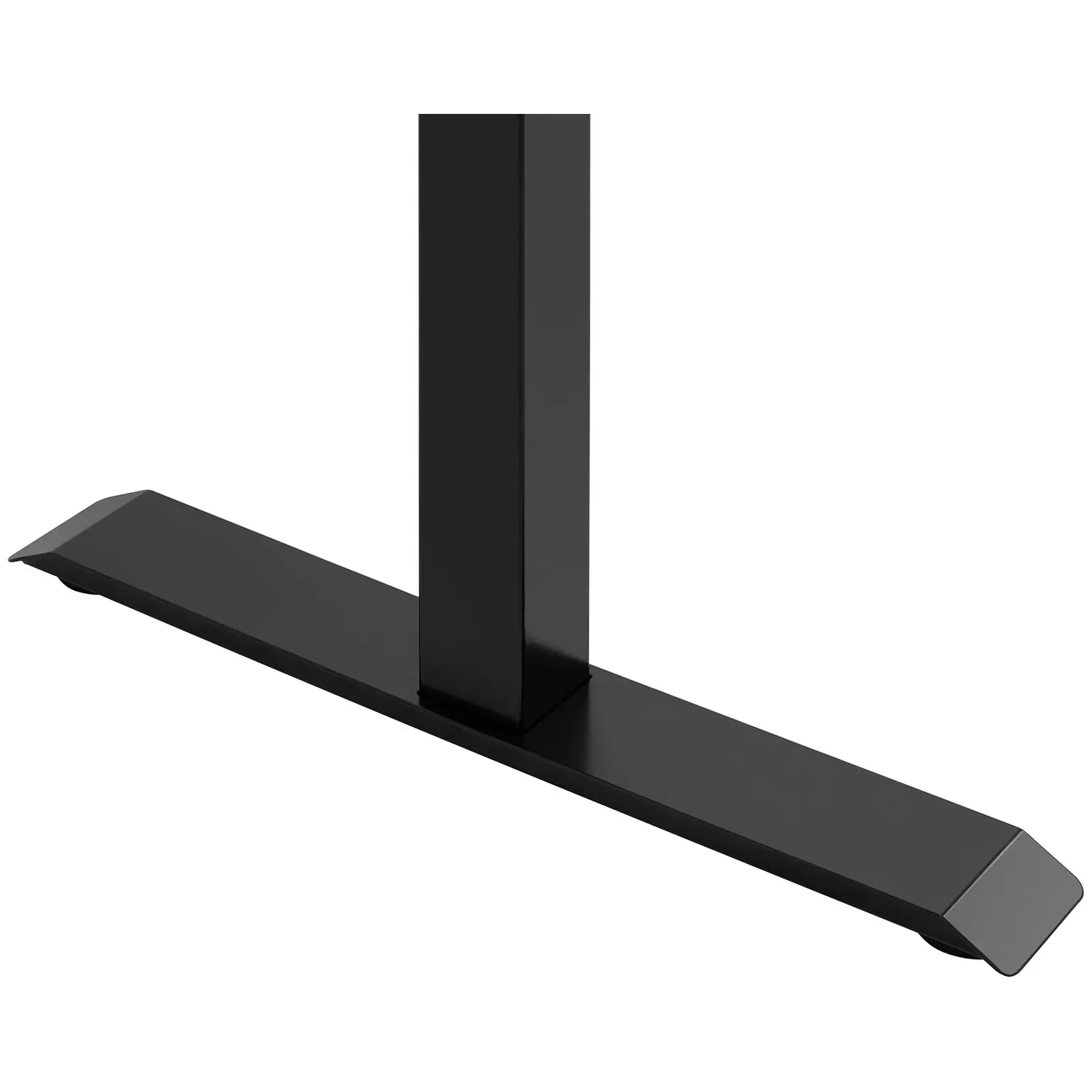 Bureau d'angle assis-debout (piètement) - Hauteur : 69 - 118 cm - Largeur : 90 - 150 cm (gauche) / 110 - 190 cm (droite) - Angle : 90° - 150 kg (Type(s) de commande(s): LED)