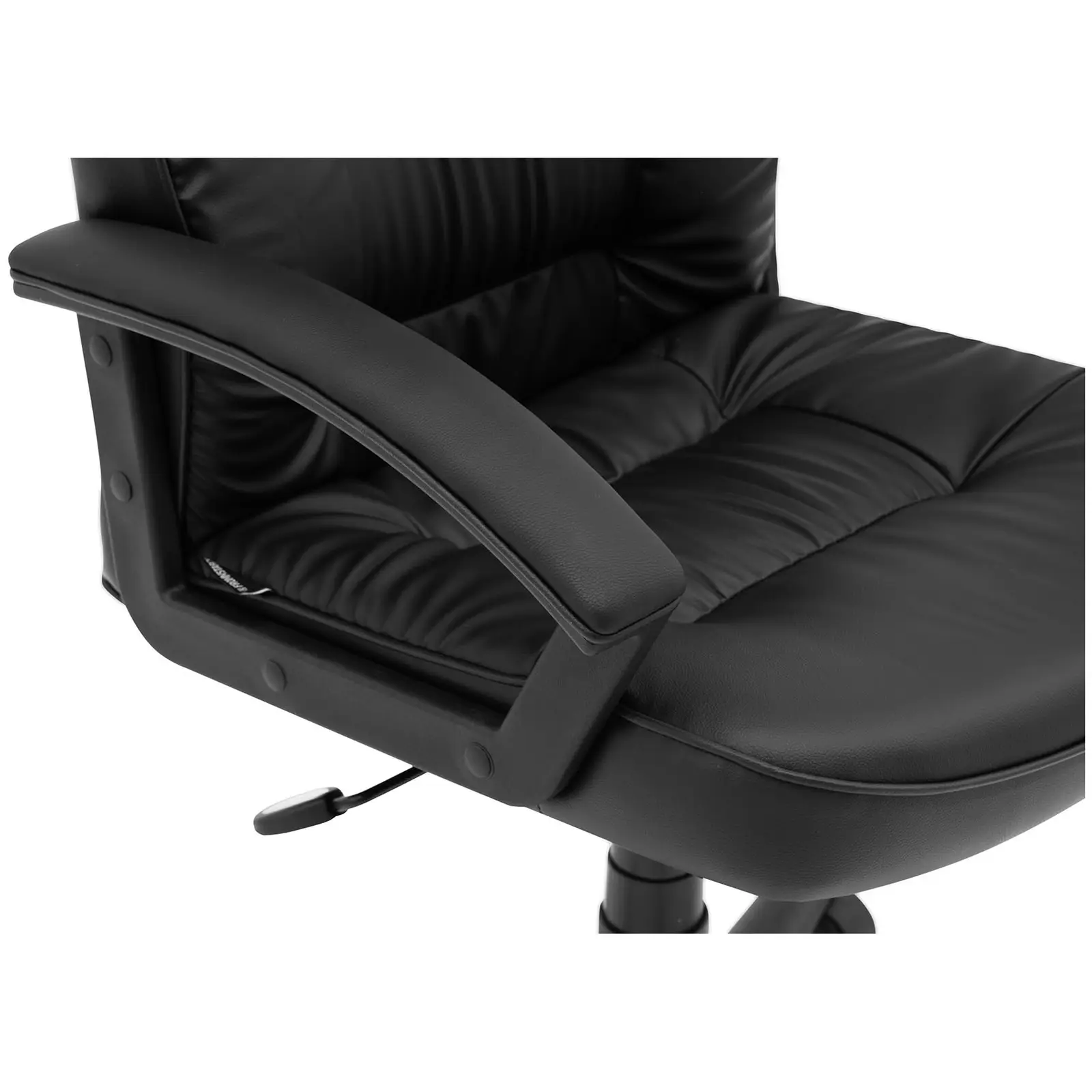 Synthetic Leather Office Chair - backrest - 100 kg - black