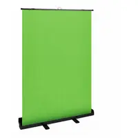 Green screen med stativ - Roll up - 153,8 x 199 cm