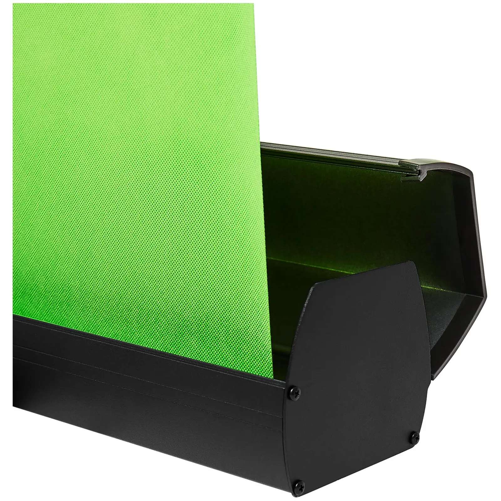 Green screen med stativ - Roll up - 144 x 199 cm