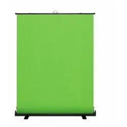 Green screen med stativ - Roll up - 166,2 x 199 cm