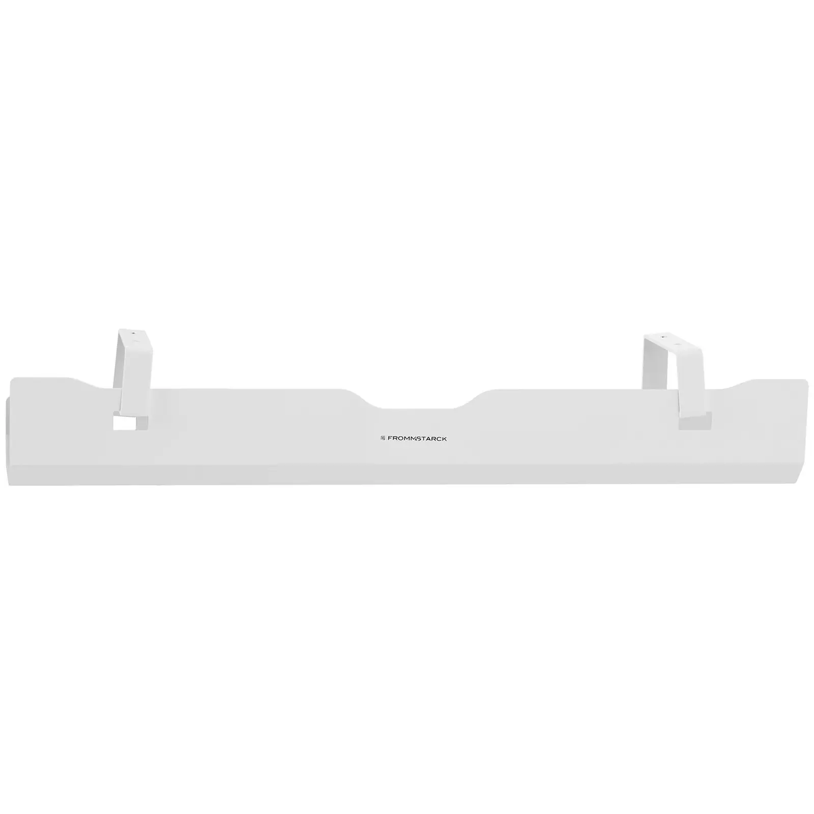 Goulotte passe-câble bureau - 600 x 135 x 108 mm - Blanc