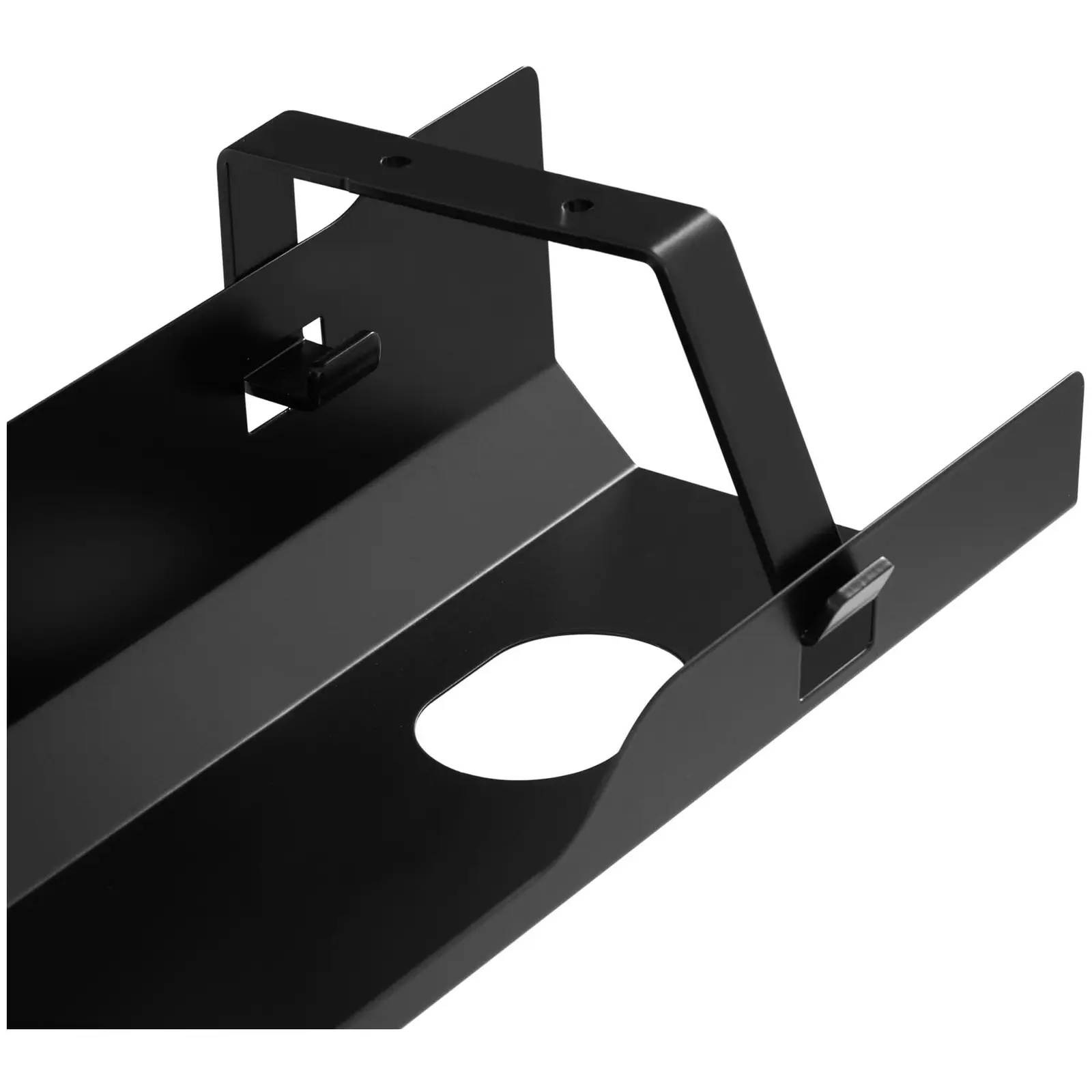 Kabelový kanál pro psací stůl - 600 x 135 x 108 mm - černý (Nosnost - max. nosnost: 5 kg)