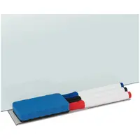 B-varer Whiteboard - 60 x 90 x 0,4 - magnetisk