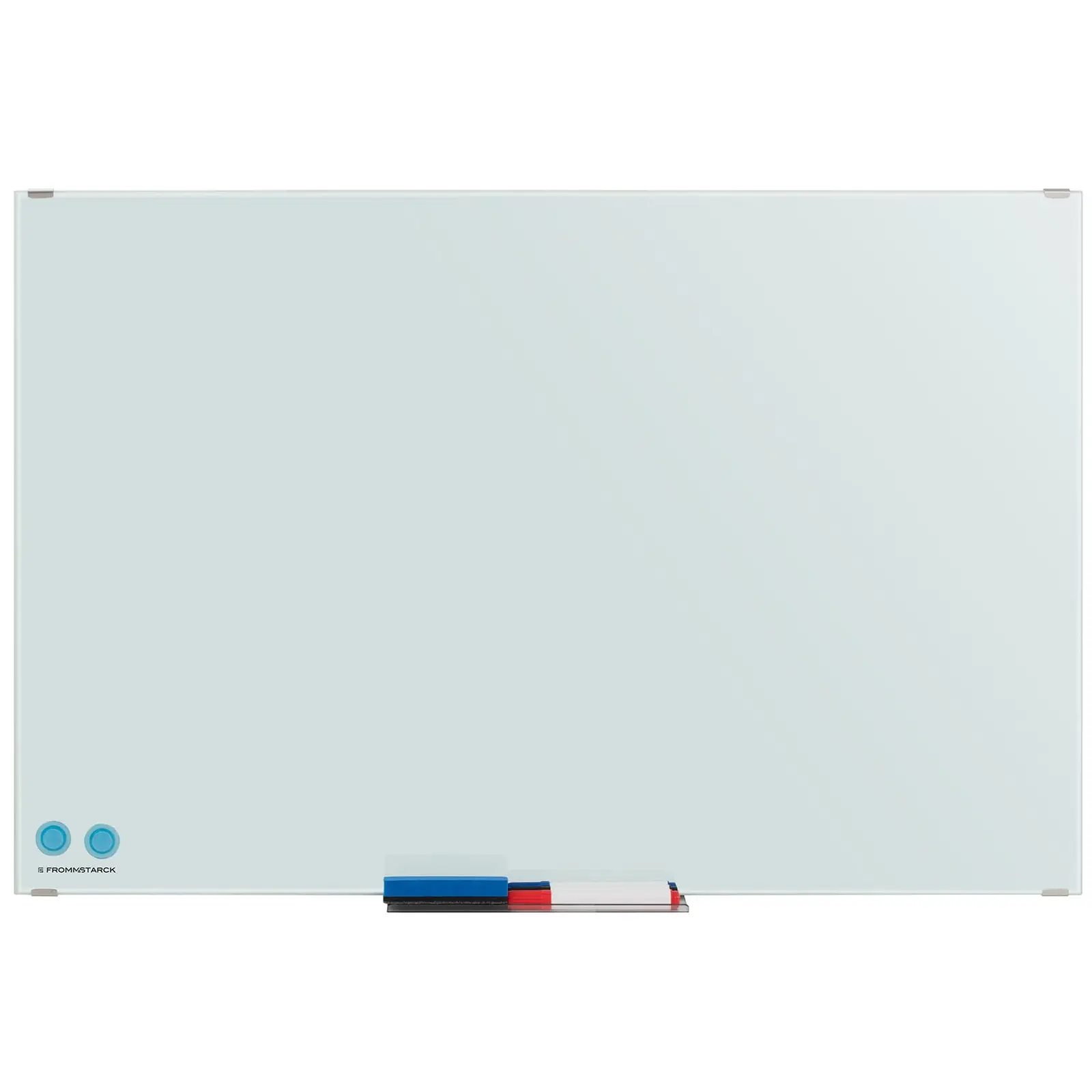 Tableau blanc magnétique - 60 x 90 x 0,4 cm