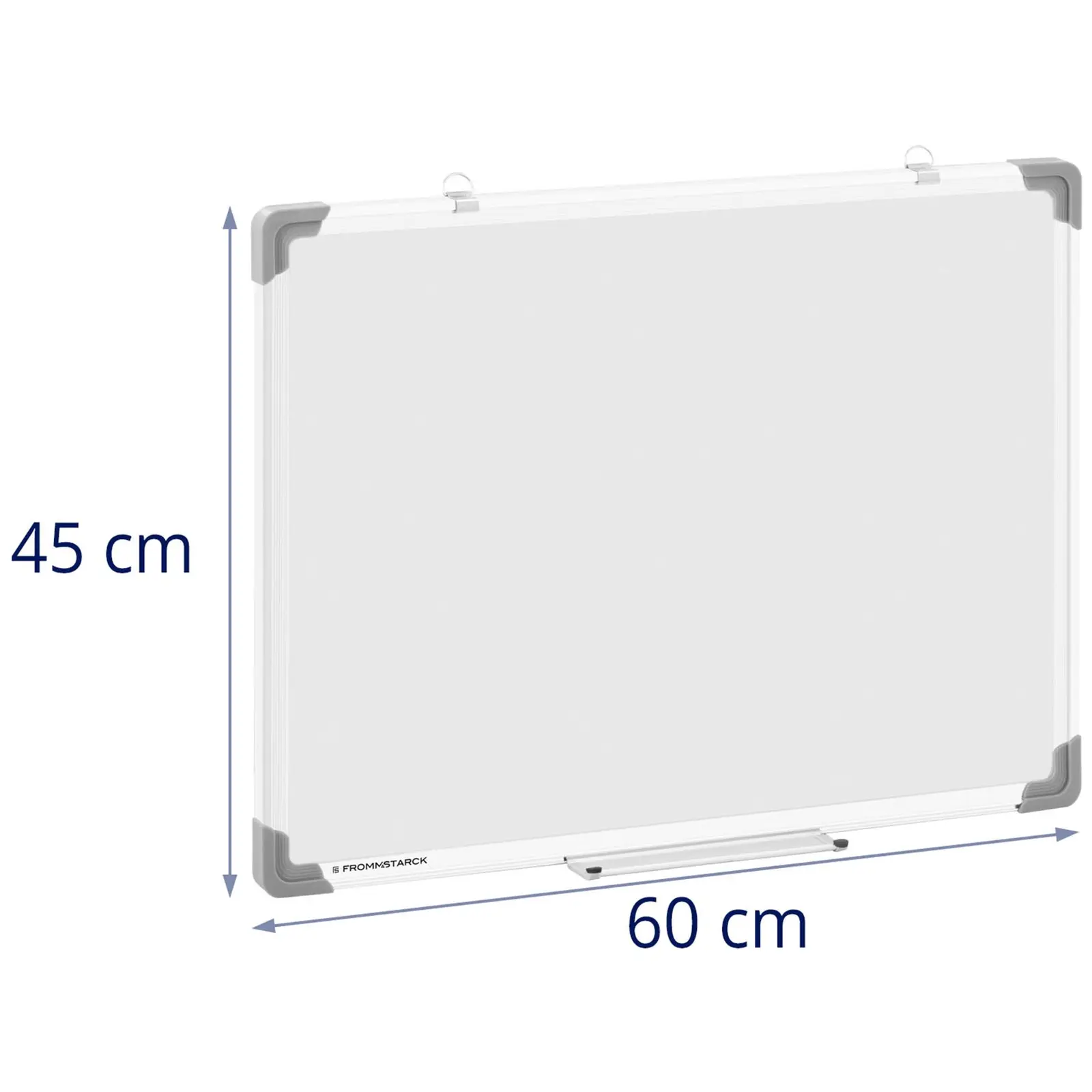 Lavagna magnetica bianca per pennarelli - 60 x 45 cm