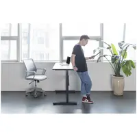 Sit-Stand Desk - 1,180 x 580 mm - Powder-coated steel