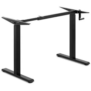 Bastidor para mesa con ajuste de altura STAR_DESK_25 - manual - 70 kg - negro