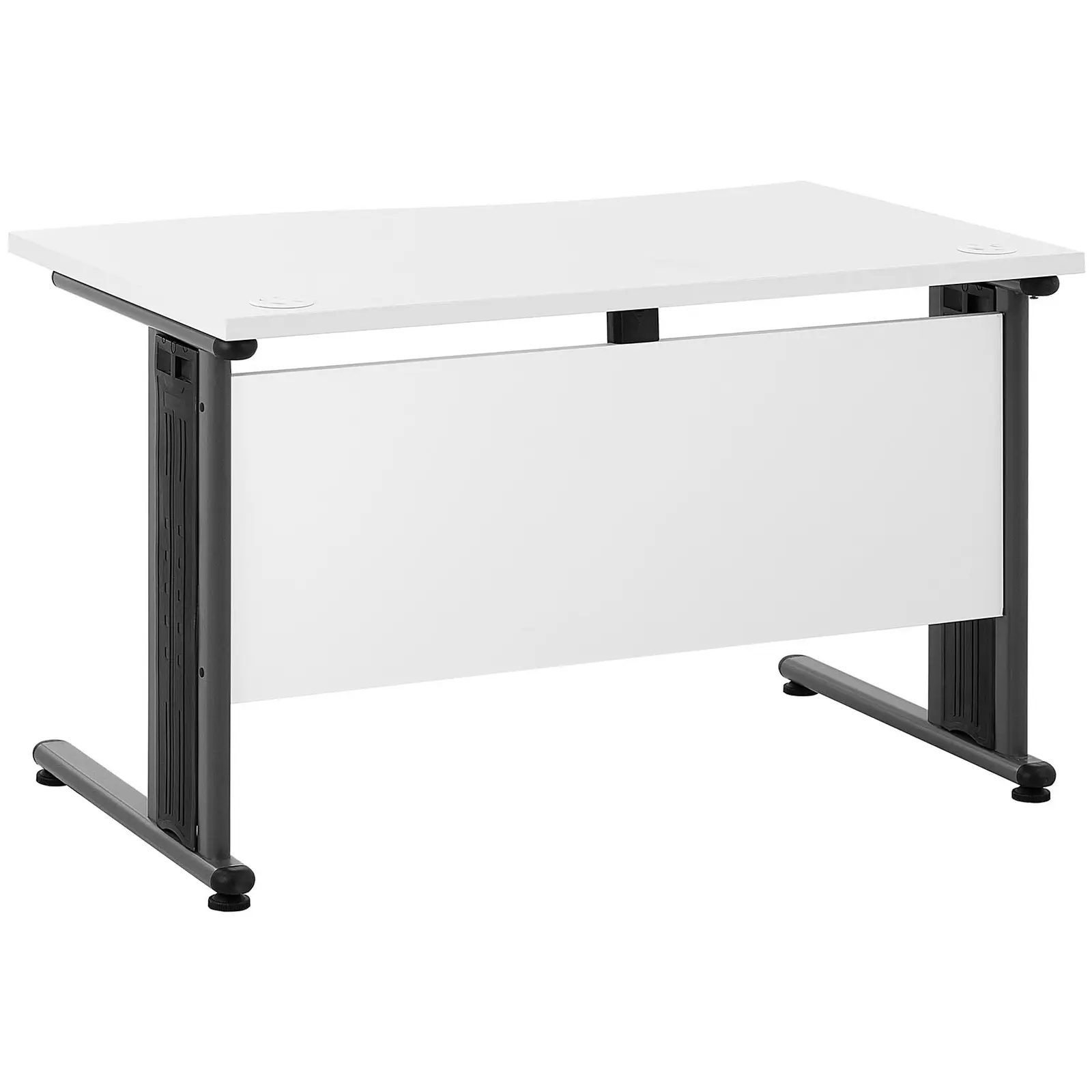 Mesa de oficina - 120 x 73 cm - blanco/gris