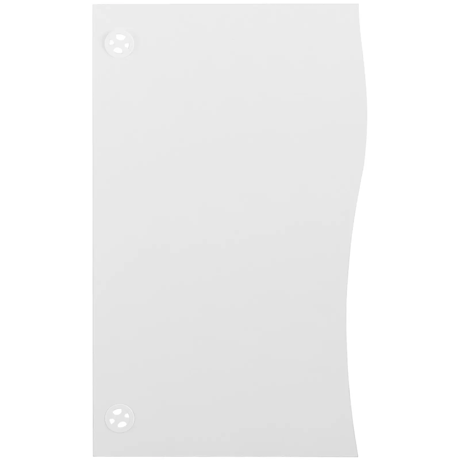 Toimistopöytä - 120 x 73 cm - valkoinen / harmaa