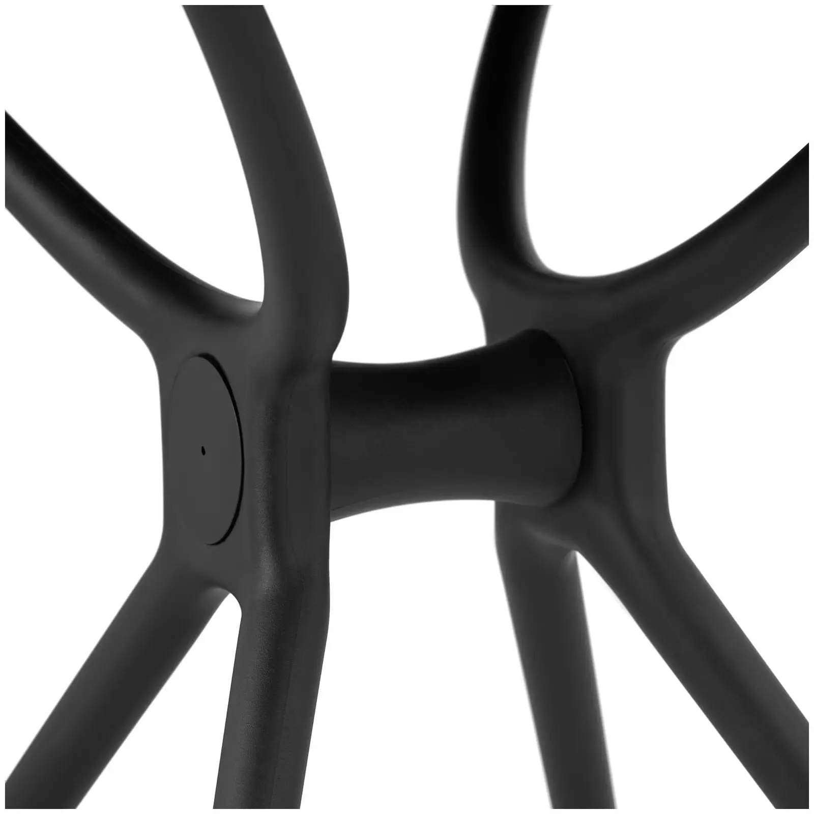 B-Ware Tisch - quadratisch - 80 x 80 cm - schwarz (Form: Quadratisch)
