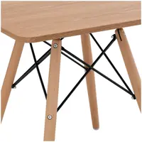 Table - square - 60 x 60 cm - MDF top
