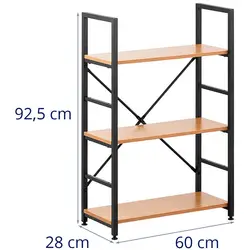 Bookshelf - 60 x 28 x 92.5 cm - 150 kg