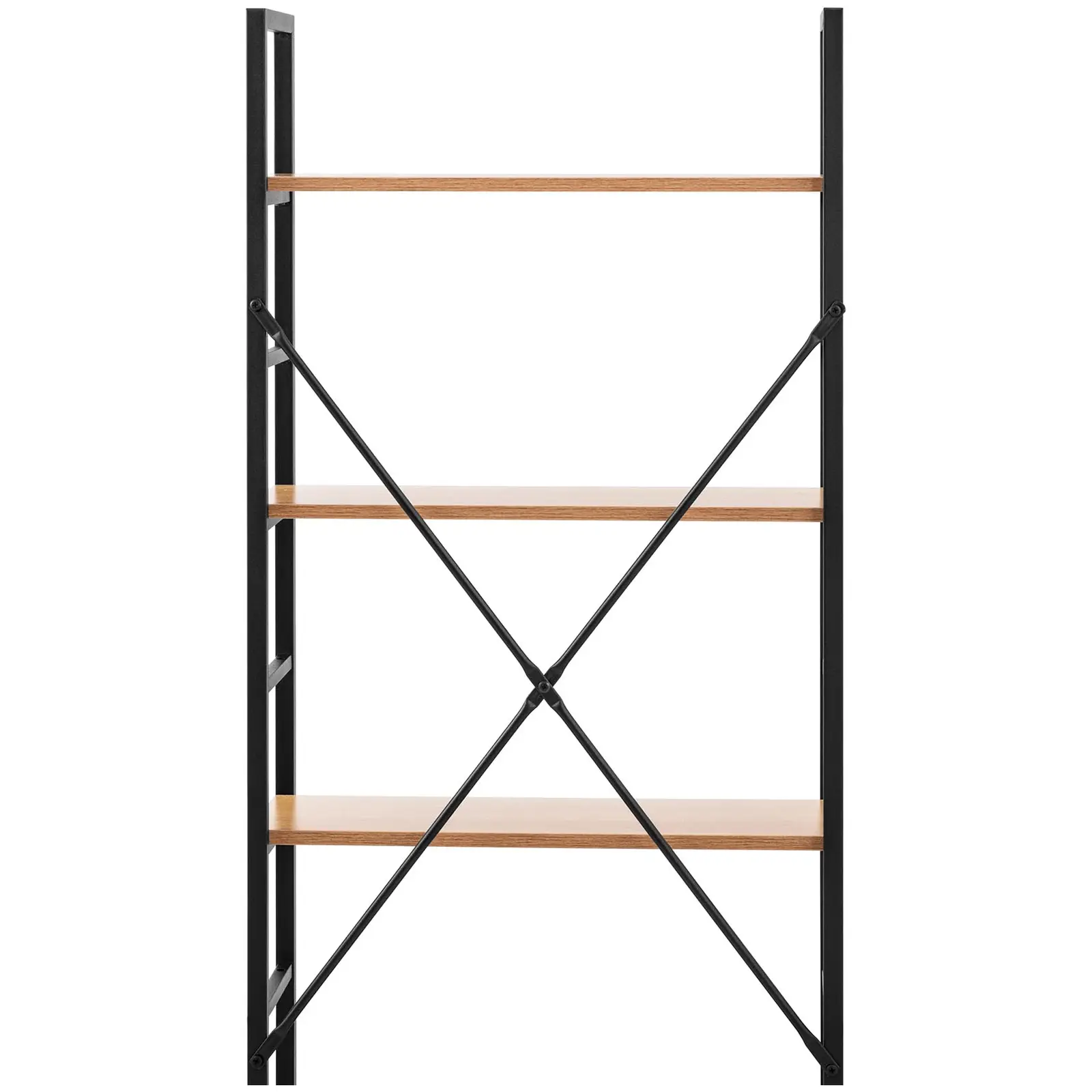 Bibliothèque étagère - 60 x 28 x 125 cm - 150 kg (Nombre de tablettes: 4 Pc)