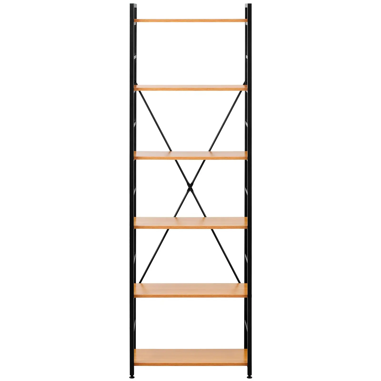 Bibliothèque étagère - 60 x 28 x 182.5 cm - 150 kg (Charge max.: 150 kg)