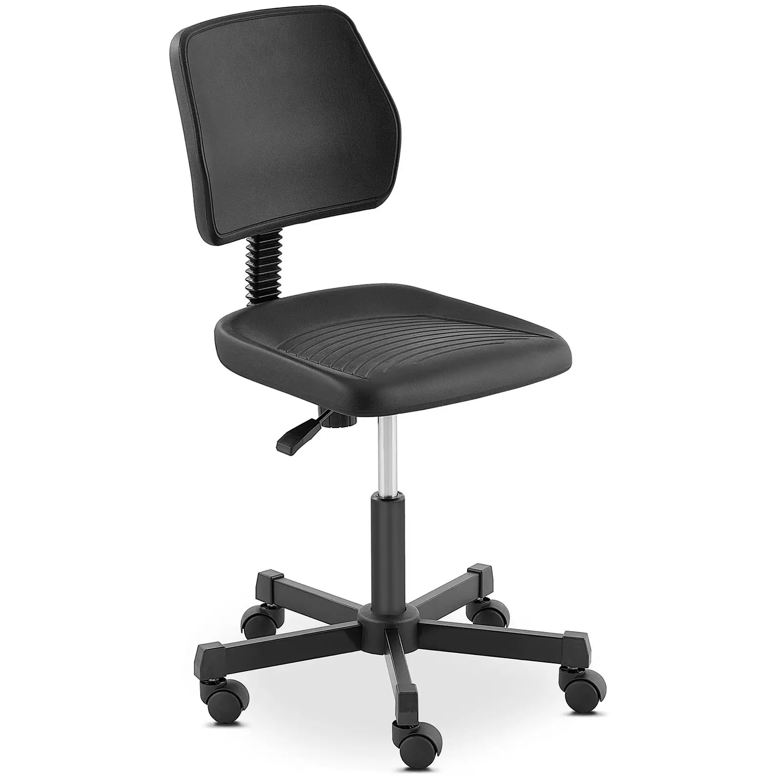 Laboratóriumi szék - 120 kg - Fekete - 410 - 550 mm között állítható