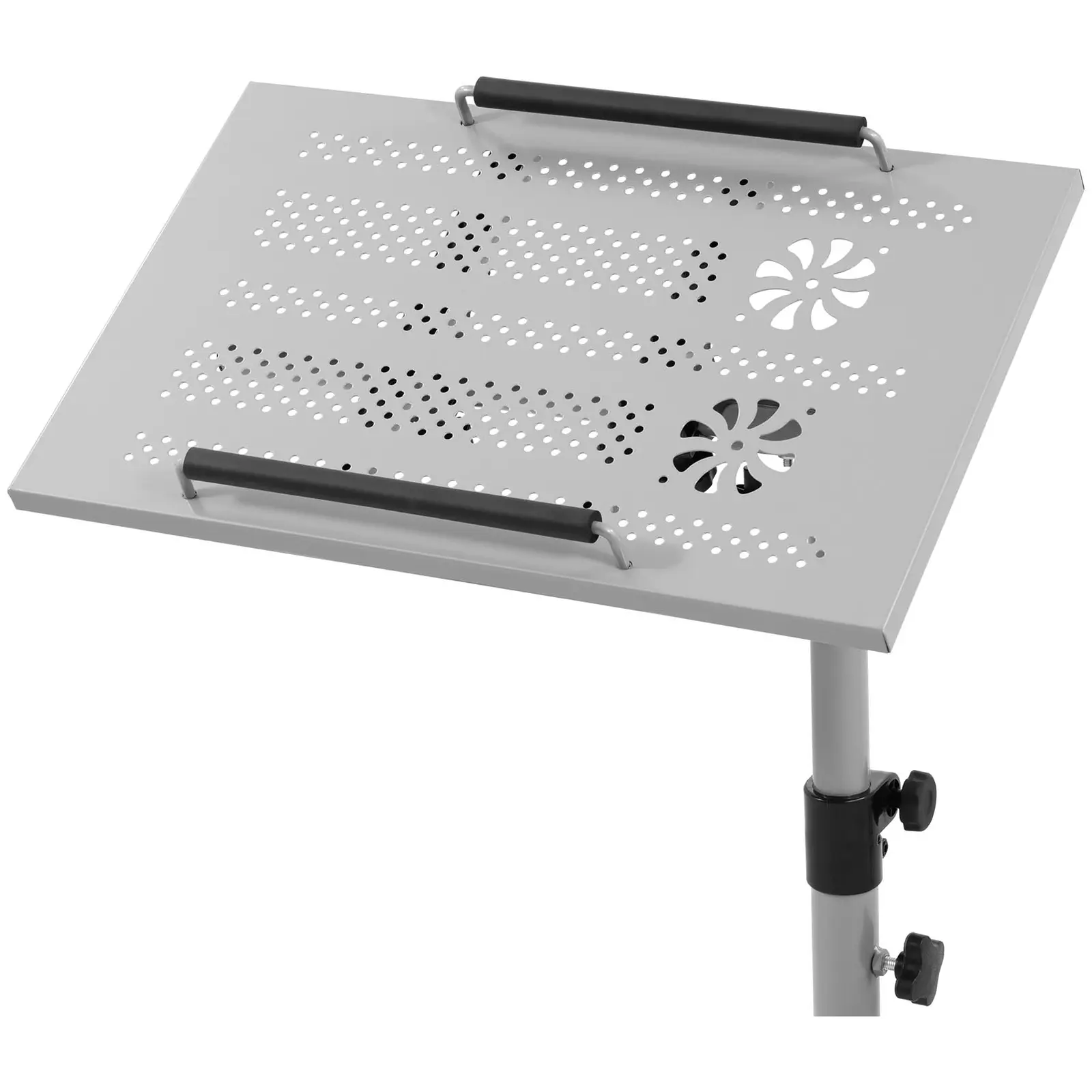Laptop table - height adjustable 58 - 82 cm - wheels
