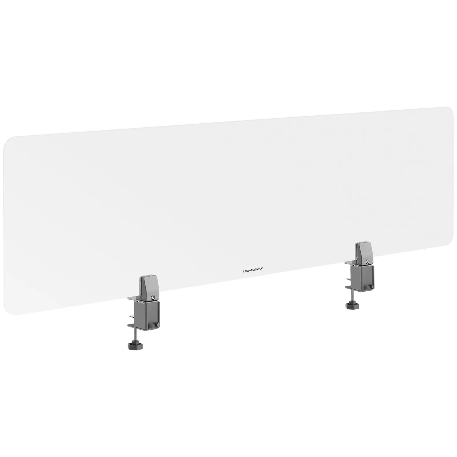 Ochranná přepážka  – sada 3 kusů se 2 velikostmi: 1 500 x 400 mm, 750 x 400 mm (Barva: Bílá)