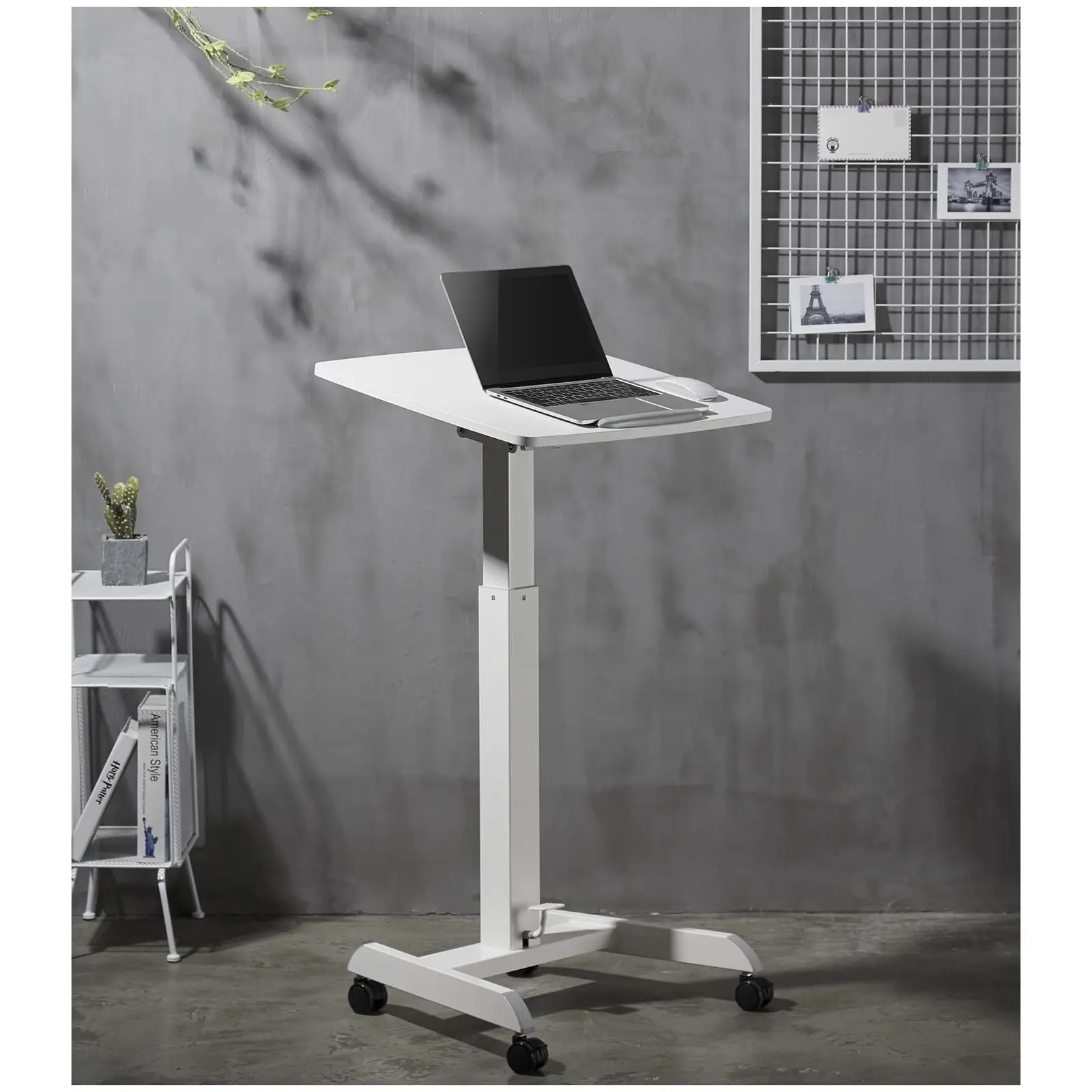 Stolek pod notebook - 60 x 52 cm - Naklonitelný o 0–30° - výška: 760–1 130 mm (Rozměr desky stolu [mm]: 600 x 520)