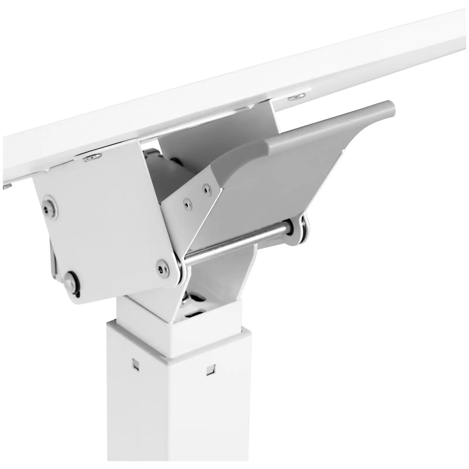 Birou pentru laptop - 60 x 52 cm - Înclinații 0 - 30°} - înălțime: 825 - 1,185 mm (Numărul de role: 4 Pc)