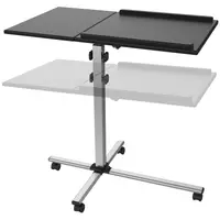Laptopbord - 45 x 75 cm - Tilter -35 - 30° - høyde: 770 - 870 mm