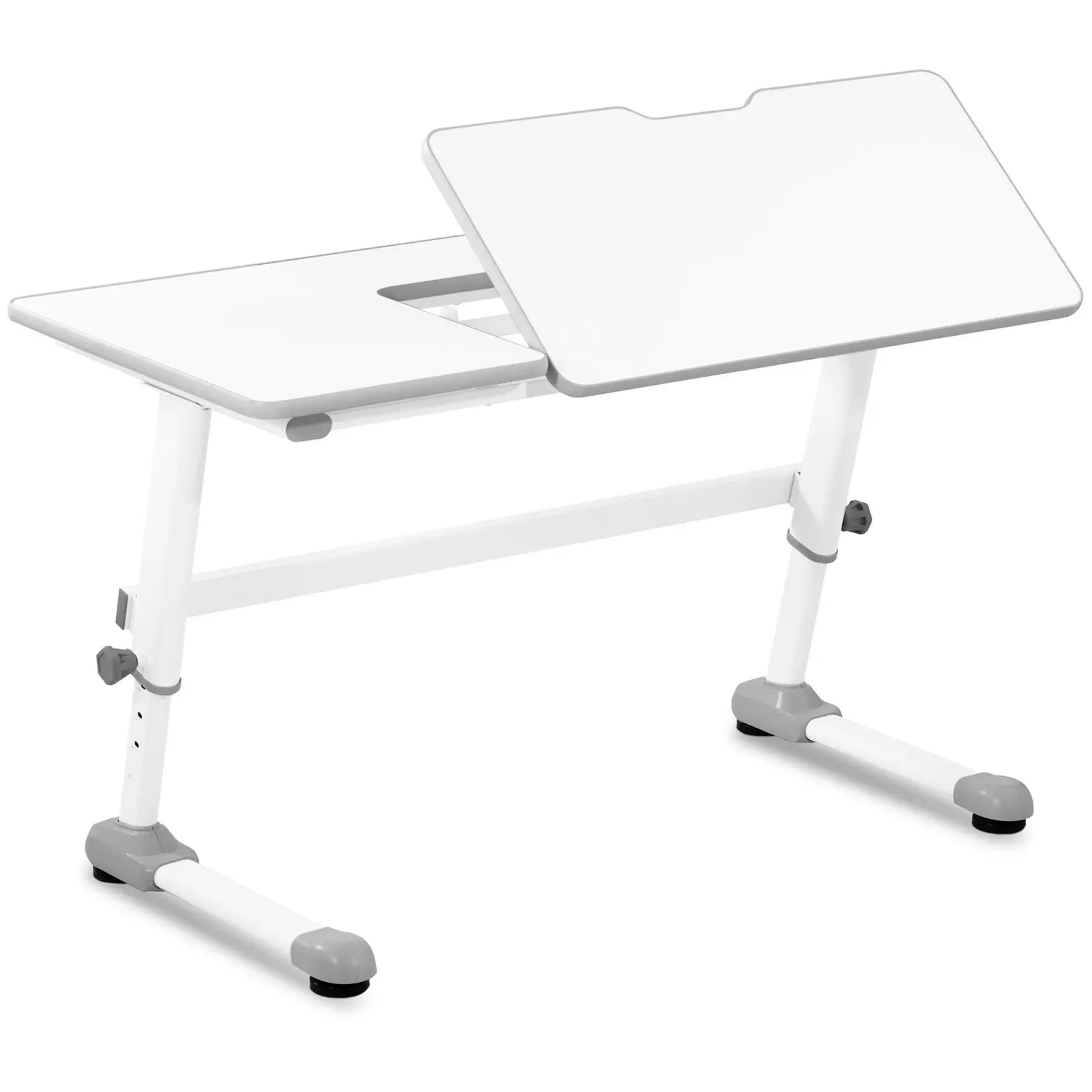 Höj- och sänkbart skrivbord för barn - 120 x 66 cm - 0–50° tiltbar bordsskiva - Höjd: 600–760 mm