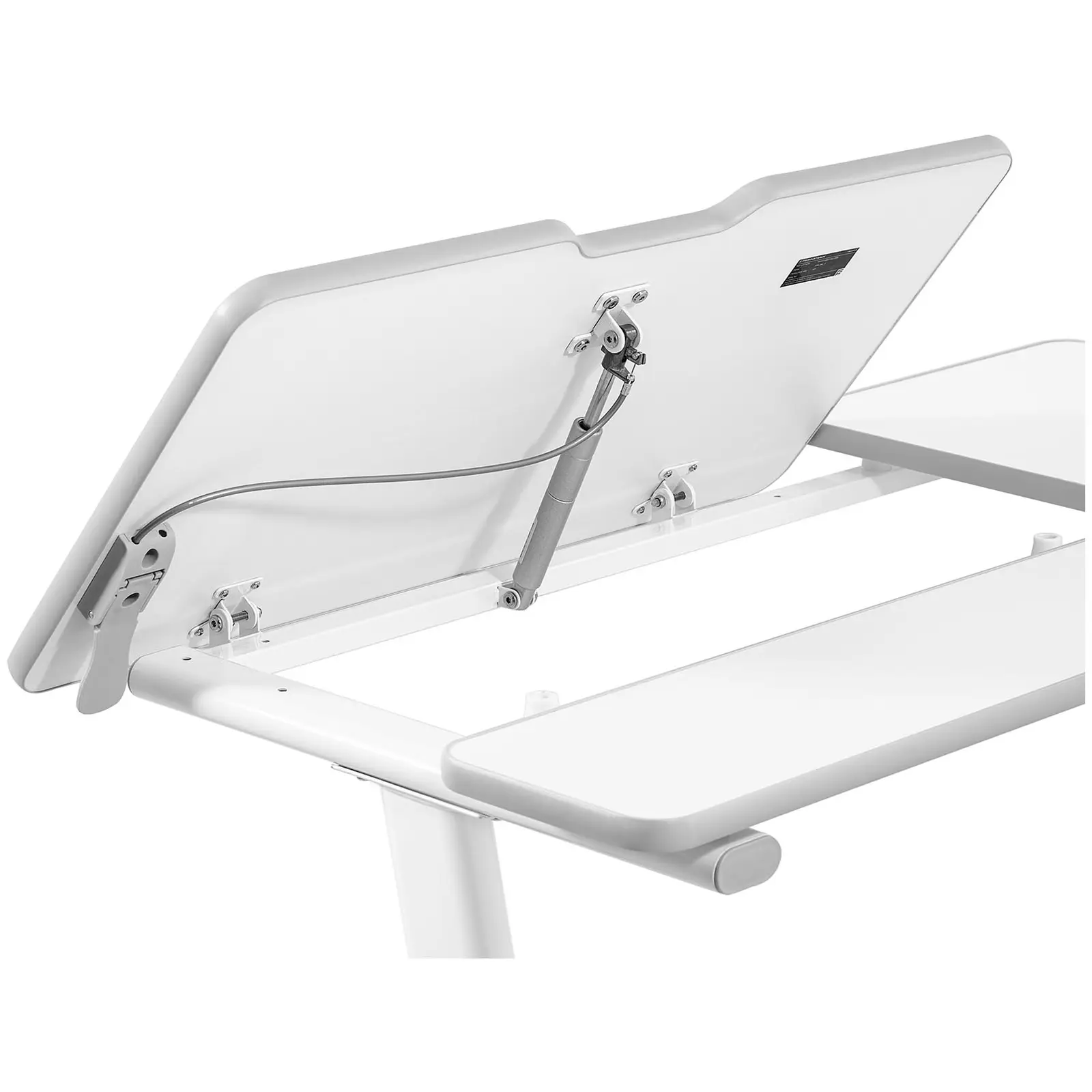 Polohovací psací stůl pro děti – 120 x 66 cm – 0–50° naklápěcí – výška: 600–760 mm (Tvar: Obdélník)