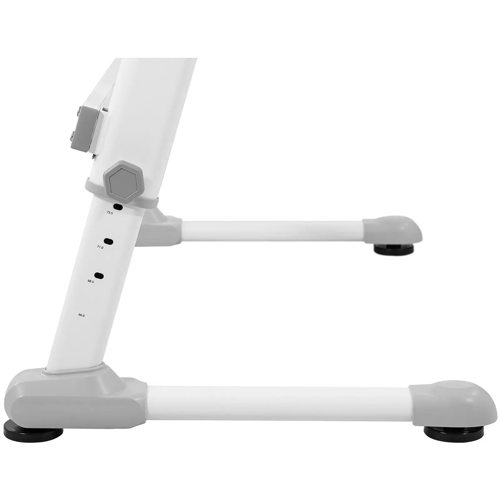 Polohovací psací stůl pro děti – 120 x 66 cm – 0–50° naklápěcí – výška: 600–760 mm (Maximální zatížení: 75 kg)