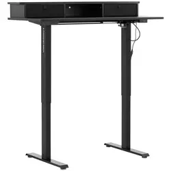 Height adjustable desk - 720 - 1200 mm - 80 kg - black