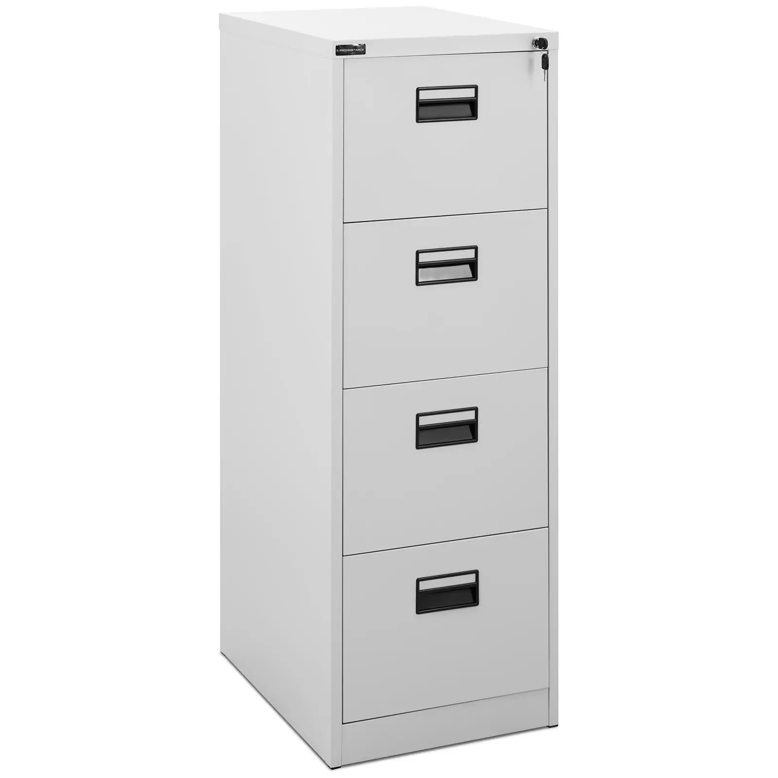 Caisson de bureau - verrouillable - 132 cm - 4 tiroirs